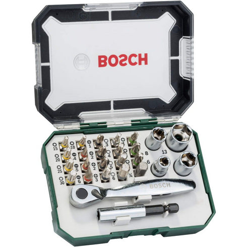 26-delni set bitova i čegrtaljki Bosch 2607017322
